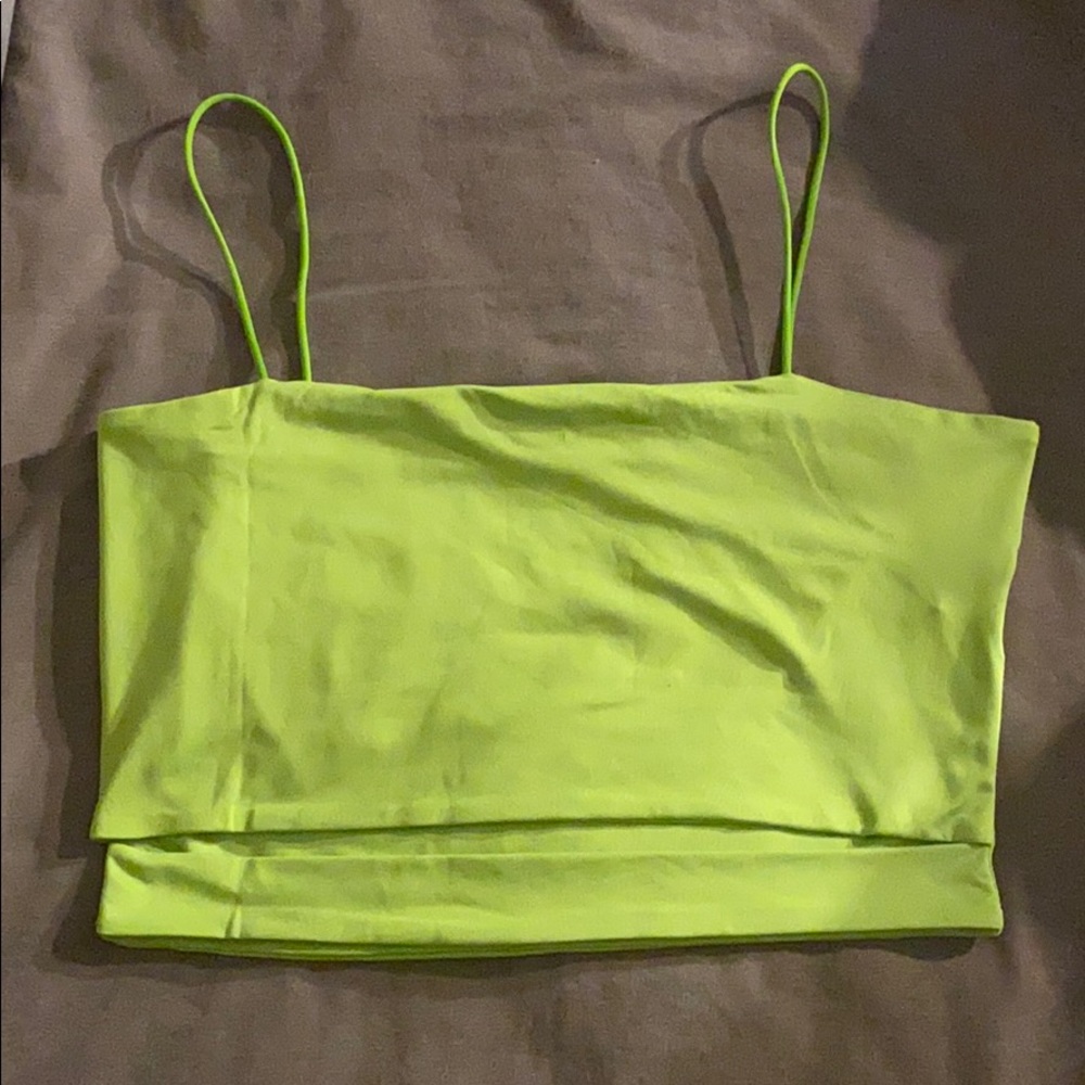 SHEIN slit front tank
